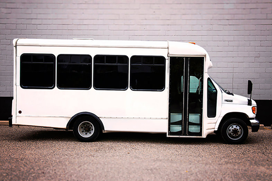 limo bus exterior
