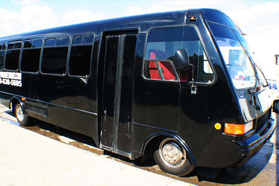 limo bus exterior